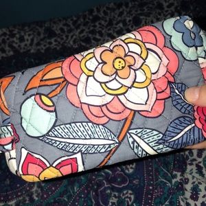 Vera Bradley cosmetic bag.